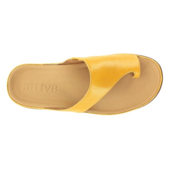 Yellow Women's Sandals - Picture 2 of 4